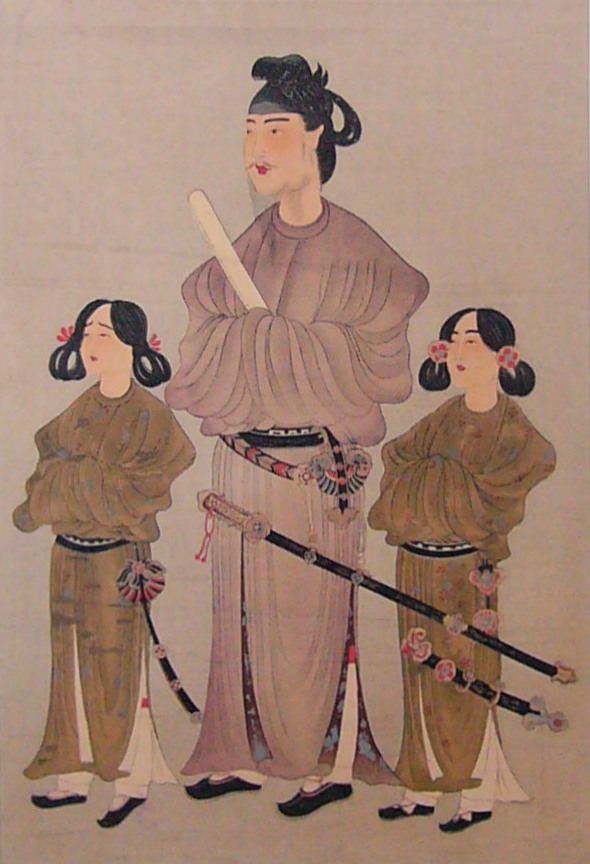 Principe Shotoku Japón historia furoshiki