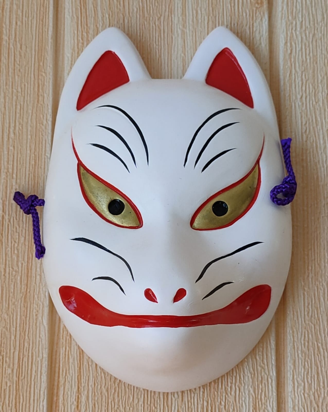 Máscara de kitsune de Japón no Yokan